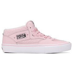 Vans Skate Half Cab Skateboard Shoe - Pink/White