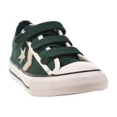 Converse Star Player 76 3V OX Little Kids' Shoes Green Envy/White a12305f