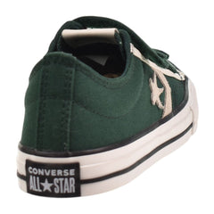 Converse Star Player 76 3V OX Little Kids' Shoes Green Envy/White a12305f