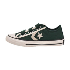 Converse Star Player 76 3V OX Little Kids' Shoes Green Envy/White a12305f