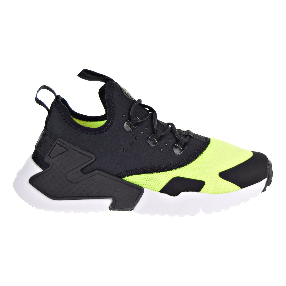 Nike Huarache Drift Little Kids Shoes Volt/Black-White