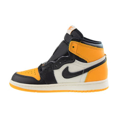 Air Jordan Retro 1 High OG (PS) Little Kids' Shoes Taxi-Black-Sail