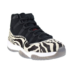 Air Jordan 11 Retro “Animal Instinct” Women's Shoes Black/Red ar0715-010