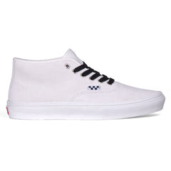 Vans Skate Authentic Mid Skateboard Shoe - Blanc De Blanc