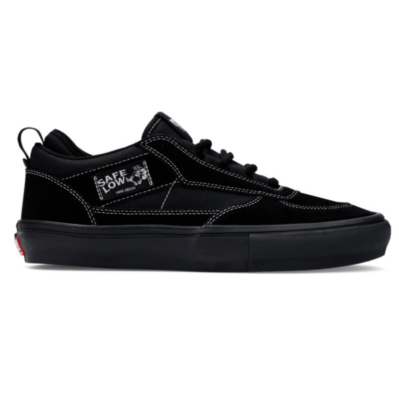 Vans Skate Safe Low Skateboard Shoe - Black/Black