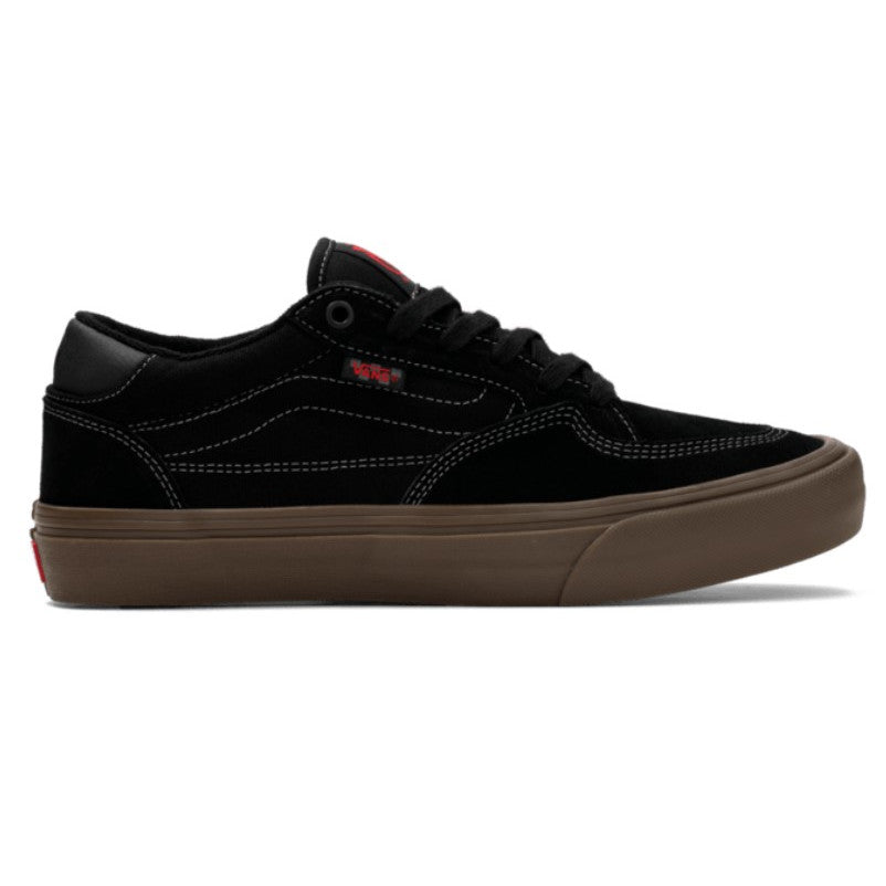 Vans Skate Rowan Skateboard Shoe - Black/Dark Gum