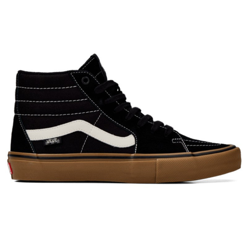 Vans Skate Sk8-Hi Skateboard Shoe - Black/Gum/White