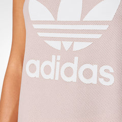 Adidas Originals Trefoil Women's Casual Fashion Tank Top Icey Pink/White