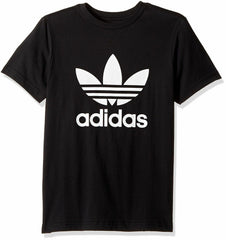 Adidas Originals Juniors Trefoil Tee Black-White