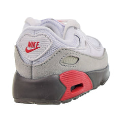 Nike Air Max 90 (TD) Toddler's Shoes White-Light Silver-Flat Pewter