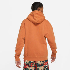 Air Jordan Flight Heritage Washed Fleece Pullover Men's Hoodie Dark Russet da9789-220
