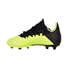 Adidas X 18.3 Firm Ground Kids Shoes Solar Yellow/Core Black