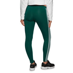 Adidas Women's Originals 3-Stripes Leggings Collegiate Green