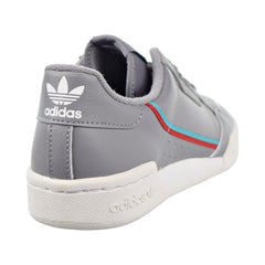 Adidas Continental 80 Big Kids Shoes Grey Three/Hi-Res Aqua/Scarlet