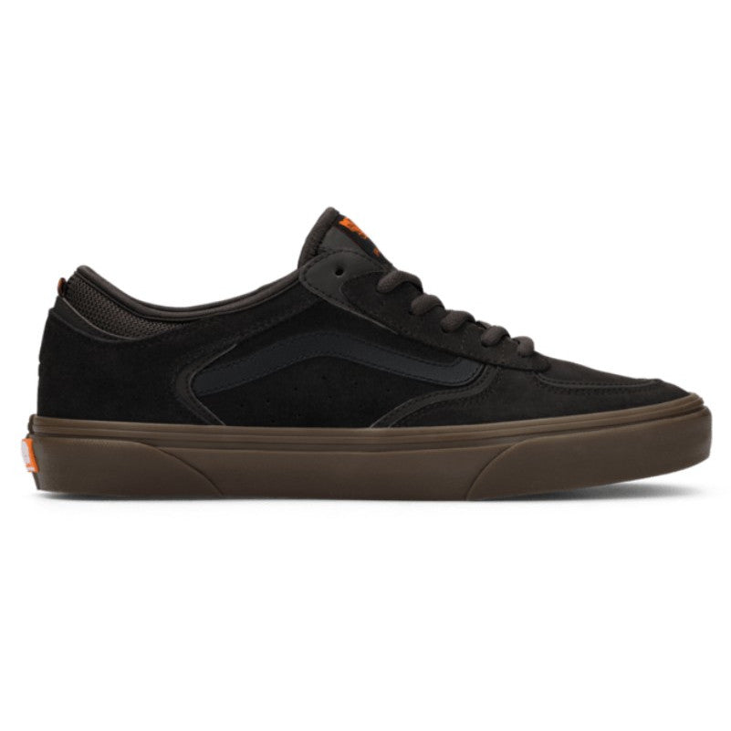 Vans Rowley Skateboard Shoe - Fade Black/Gum
