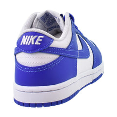 Nike Dunk Low (PS) Little Kids' Shoes White/Hyper Royal fb9108-131