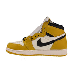 Jordan 1 Retro High OG (GS) Big Kids' Shoes Yellow Ochre-Sail-Black