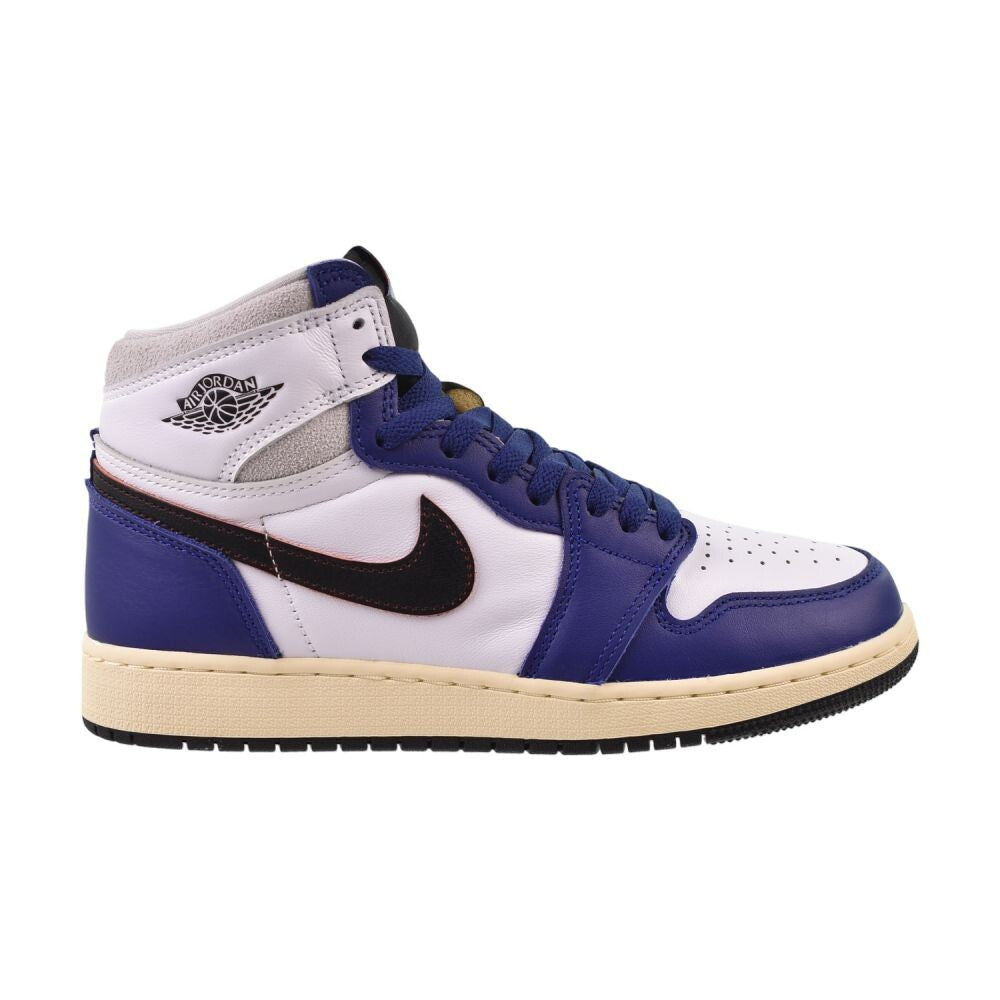 Air Jordan 1 Retro High OG GS "Rare Air" Big Kids' Shoes White fd1437-100