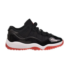 Jordan 11 Retro Low (PS) "Playoff Bred" Little Kids' Shoes Black fv5116-006