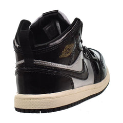 Jordan 1 Mid SE (TD) Toddlers' Shoes Black/Metallic Gold fz3939-001