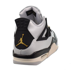 Jordan 4 Retro (GS) "Platinum Gold" Big Kids' Shoes Pure Platinum/Metallic Gold fz8585-070