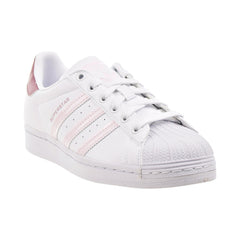 Adidas Superstar J Big Kids' Shoes Cloud White-Almost Pink-Magic Mauve