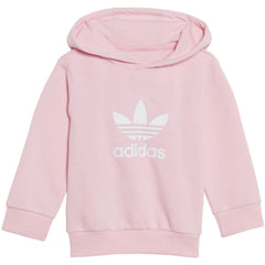 Adidas Adicolor Toddlers/Little Kids' Hoodie Set True Pink-White