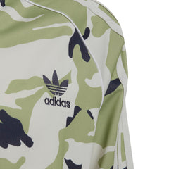 Adidas Big Kid's Camo SST Track Jacket Orbit Grey-Magic Lime-Shadow Navy