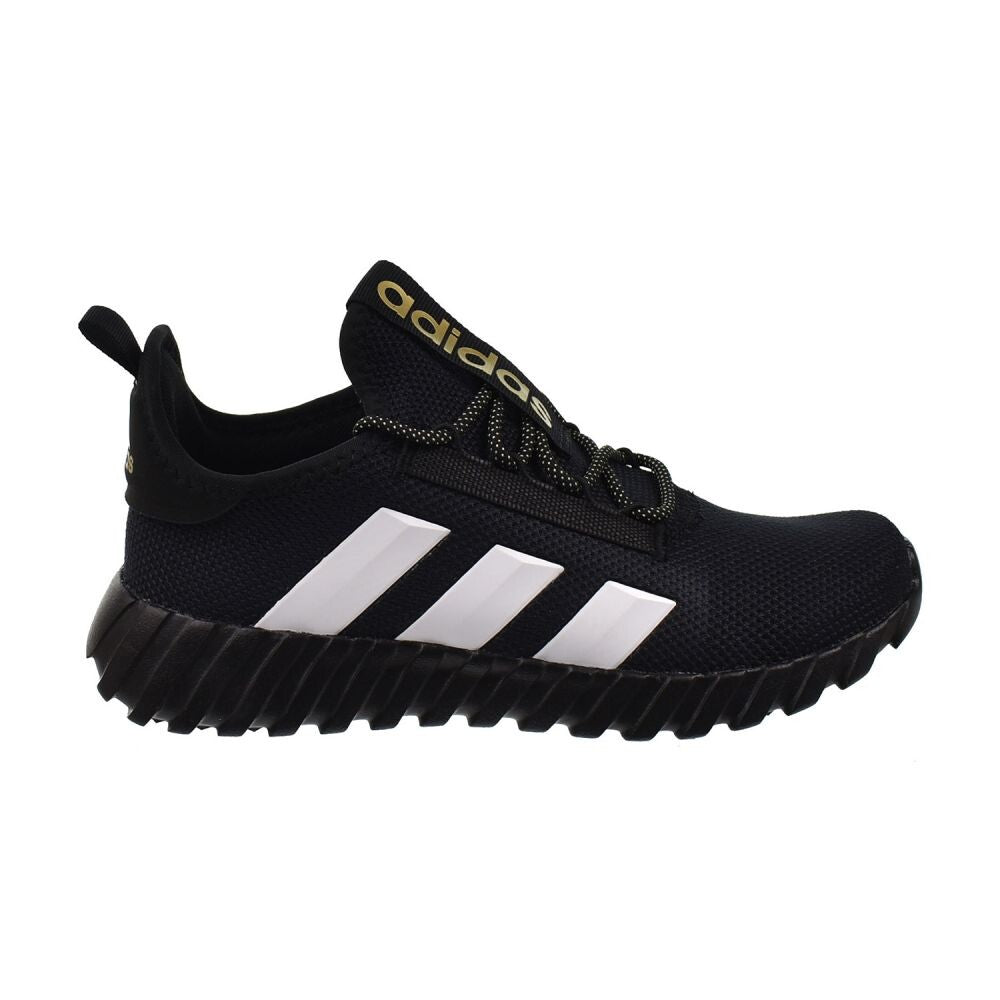 Adidas Kaptir 3S K Big Kids' Shoes Core Black/Metallic Gold/White ji4108