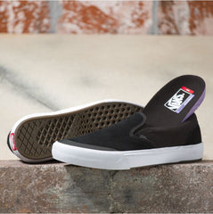 Vans BMX Slip On Shoe - Black/White/Gray