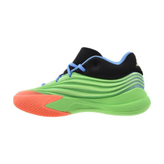 Adidas Dame X J Big Kids' Basketball Shoes Lime Burst/Coral jp8635