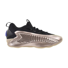 Adidas Anthony Edwards 1 J Low Big Kids' Shoes Champagne Metallic jq6132