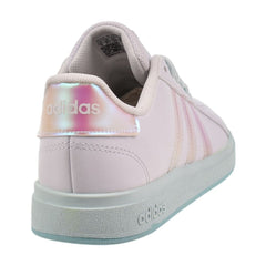 Adidas Grand Court 2.0 K Big Kids' Shoes Ftwr White/Flash Aqua jr6097