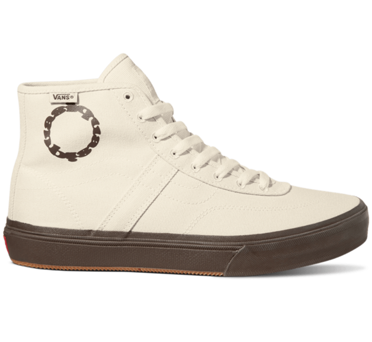 Vans Gilbert Crockett Quasi Deconstructed High Skateboard Shoe - White