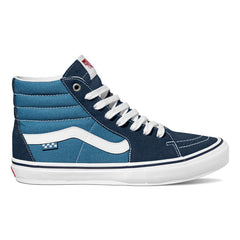 Vans Skate Sk8-Hi Skateboard Shoe - Navy/White