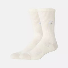 New Balance Active Premium Sea Salt Emb Grey Logo 2 Pack Socks