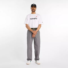 New Balance Numeric Linear Logo White S/s Shirt