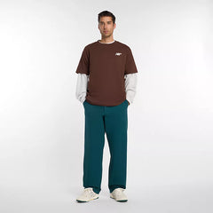 New Balance Numeric Small Logo Pumpernickel S/s Shirt
