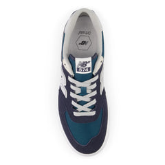 New Balance Numeric 574 Vulc Skateboard Shoe - Navy/Grey