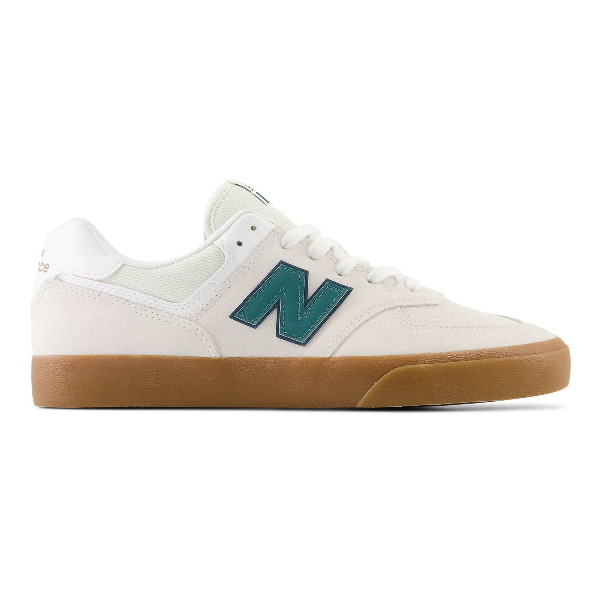 New Balance Numeric 574 Vulc Skateboard Shoe - Sea Salt/Vintage Teal