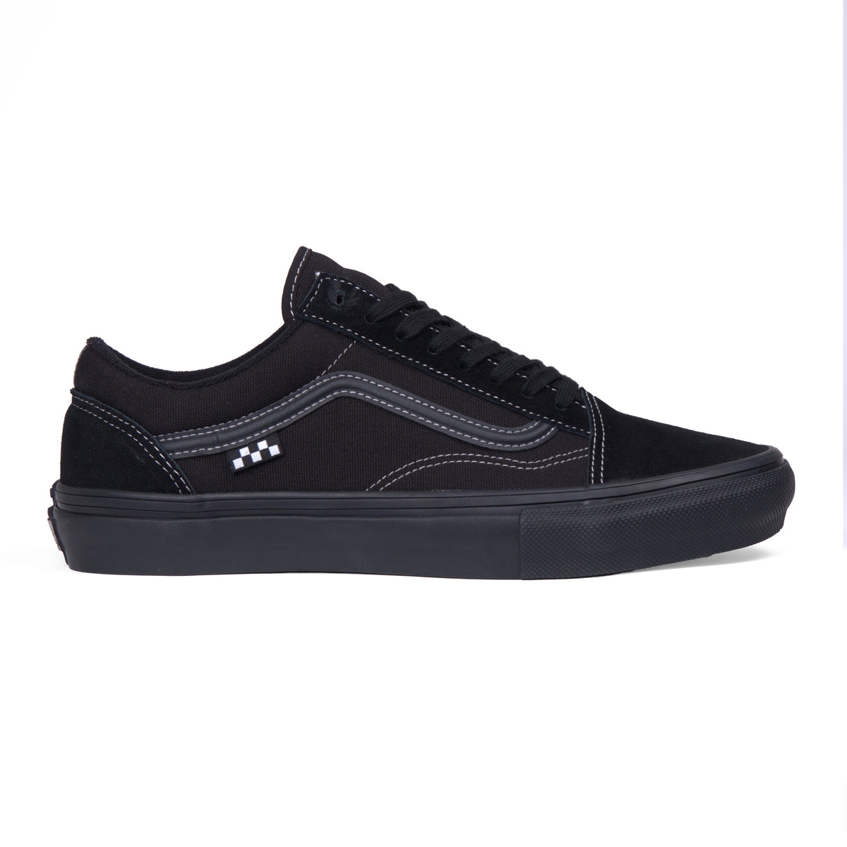 Vans Skate Old Skool Skateboard Shoe - Black/Black/Grey