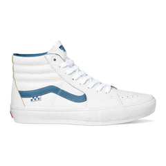 Vans Skate SK8-Hi Wearaway Skateboard Shoe - White/Blue