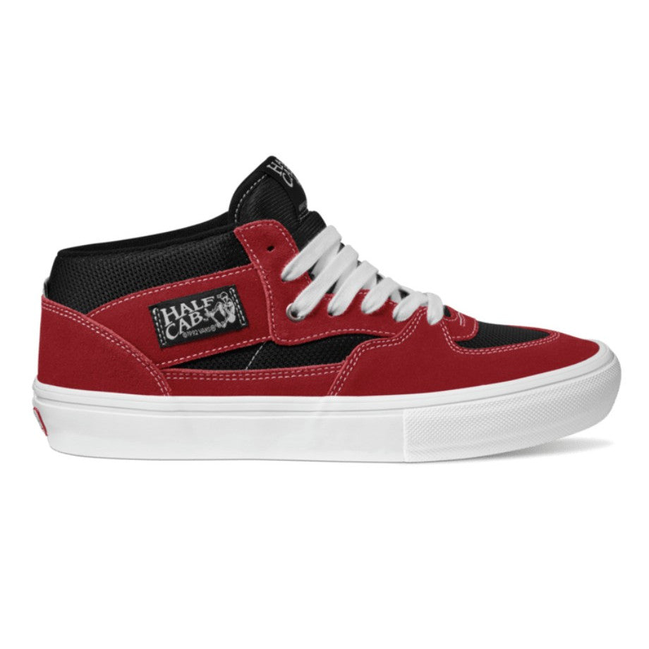 Vans Skate Half Cab Skateboard Shoe - Sport Red/Black