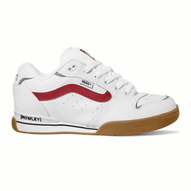 Vans Rowley XLT Skateboard Shoe - Red/White/Gum