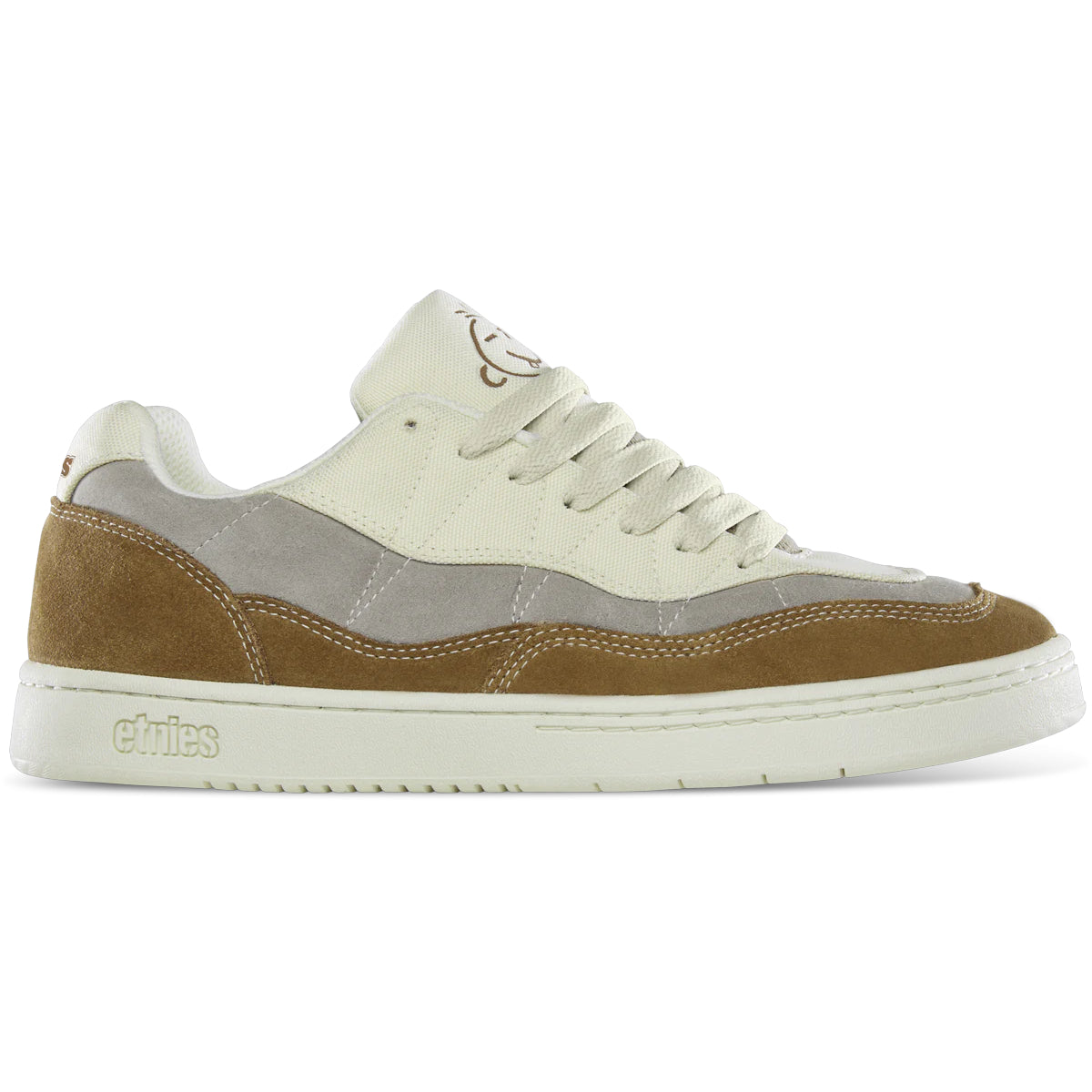 Etnies Snake Skateboard Shoe - Tan/Brown/Grey