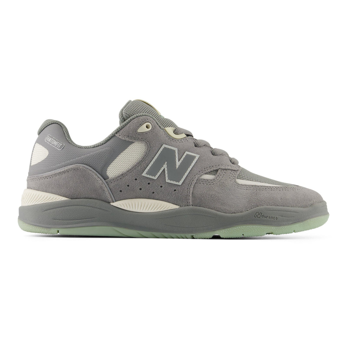 New Balance Numeric 1010 Tiago Lemos Skateboard Shoe - Grey/Sea Salt