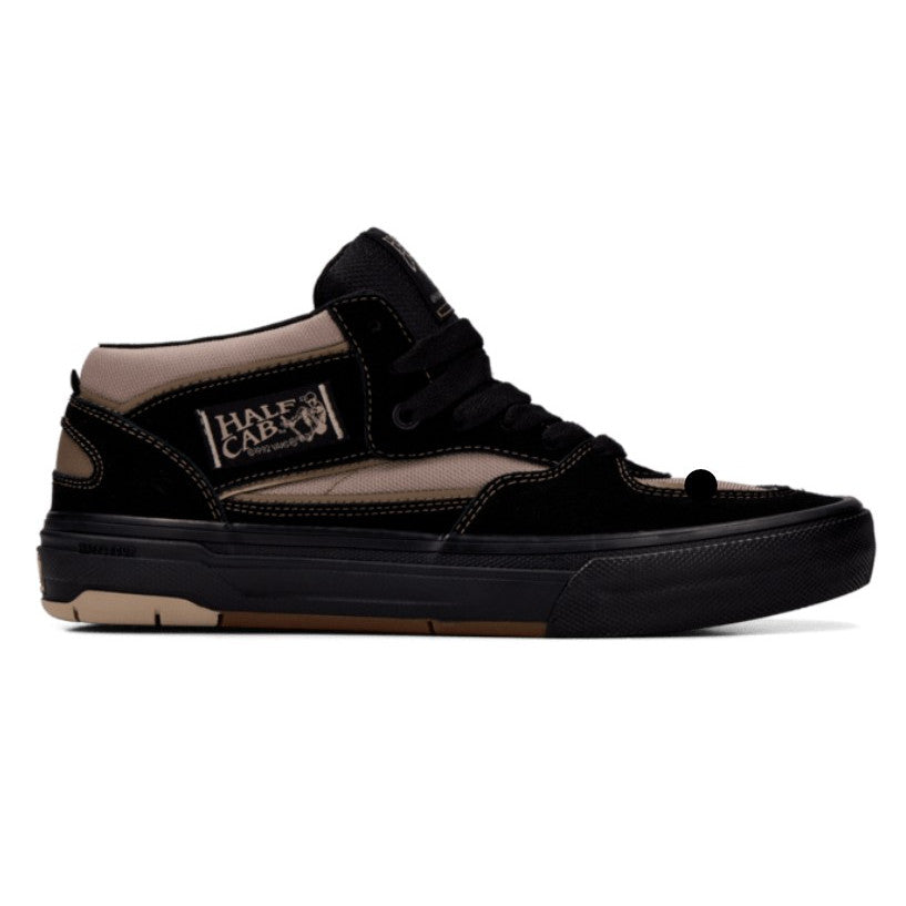 Vans Half Cab Wafflecup Skateboard Shoe - Black/Peyote