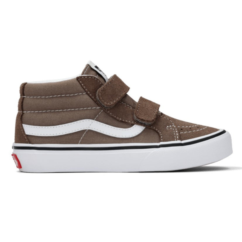 Vans Kids SK8-Mid Reissue V Skateboard Shoes - Walnut